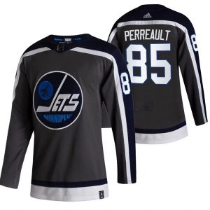 Winnipeg Jets Pelipaita Mathieu Perreault 85 2022 Reverse Retro Musta Authentic